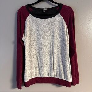 Buffalo David Bitton Long Sleeve Wide Crew Neck‎ Soft Sweater